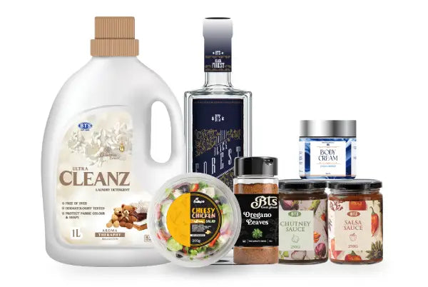 Custom printed and labeled products for diverse industries, enhancing branding, compliance, and traceability.