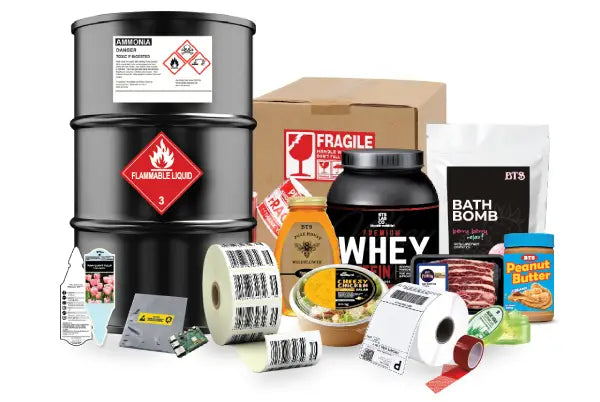 Durable, high-quality industrial and consumer labels from BTS Industries.