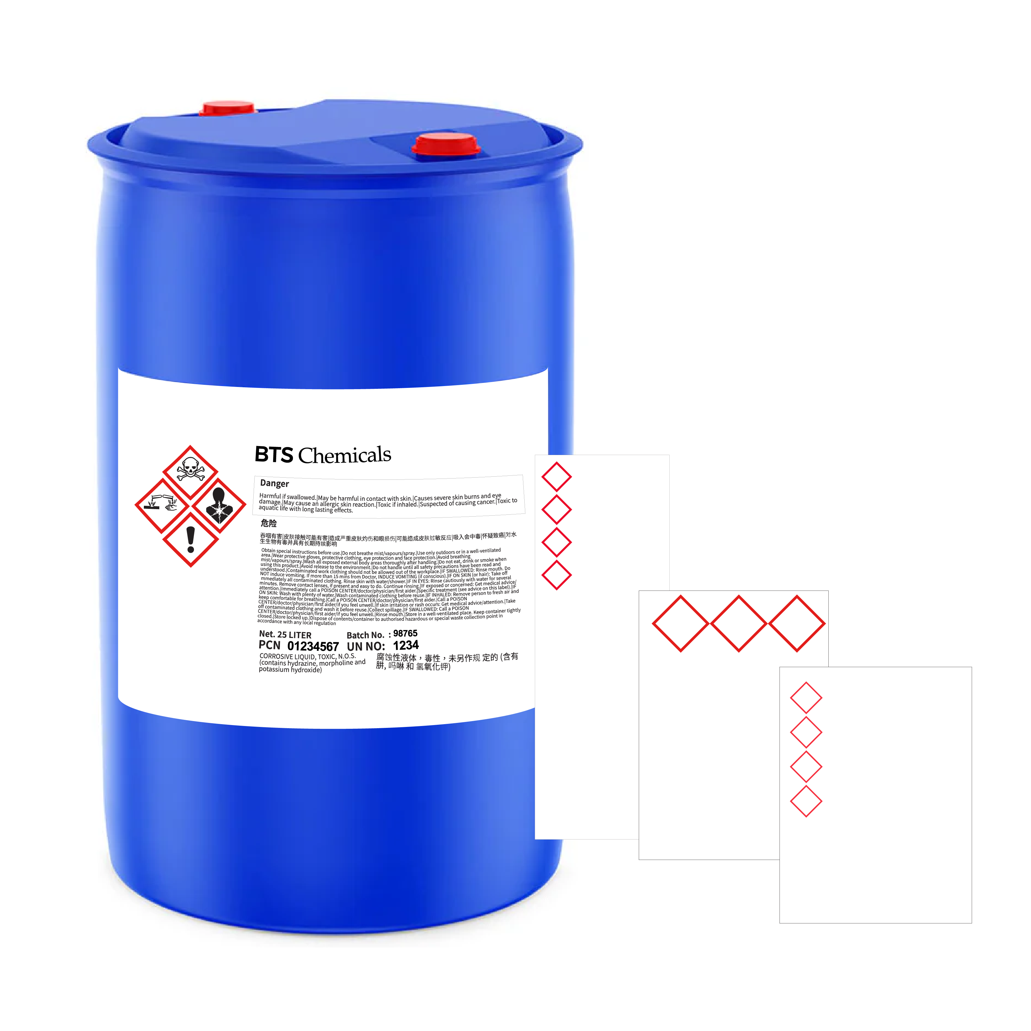Chemical Container Labels